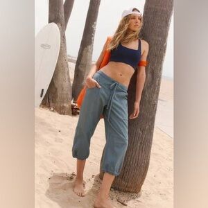 Free People For Real Crop Pants-size mislabeled? Damaged:see photo/description